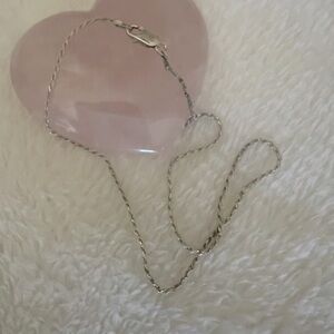 Sterling .925 Ankle Rope Chain Bracelet